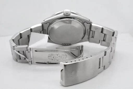 Distinctive Knockoff Rolex Oyster Perpetual Date 1500 Caliber 1570 Automatic Movement 34mm Steel Case Mens/unisex Watch - Image 6