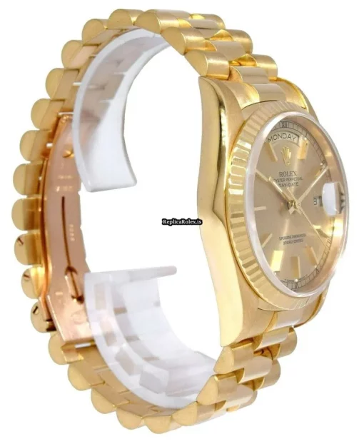 Design Replica Rolex Day-date 36 18238 Automatic Movement 36mm Yellow Gold Case Mens/unisex Watch - Image 5
