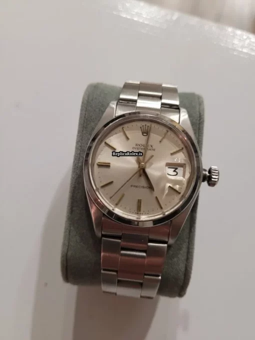 Wonderful Replica Rolex Oyster Precision 6694 Caliber 1225 Manual Winding Movement 40mm Steel Case Mens/unisex Watch