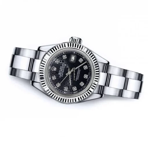 Superior Replica Rolex Lady-datejust 68274 Automatic Movement 26mm Steel Case Womens Watch - Image 2