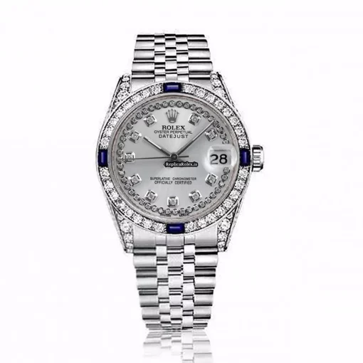 Excellent Fake Rolex Lady-datejust 68274 Automatic Movement 31mm Steel Case Womens Watch - Image 8
