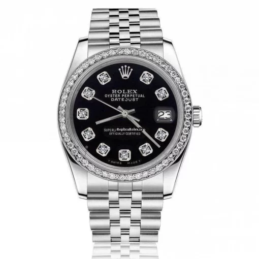 Cool Fake Rolex Datejust 16014 Automatic Movement 36mm Steel Case Mens/unisex Watch - Image 10