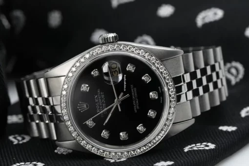 Cool Fake Rolex Datejust 16014 Automatic Movement 36mm Steel Case Mens/unisex Watch - Image 5