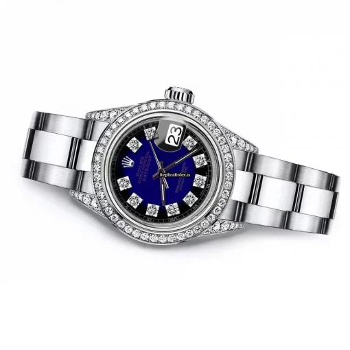 Fabulous Copies Rolex Lady-datejust 68274 Automatic Movement 31mm Steel Case Womens Watch - Image 3