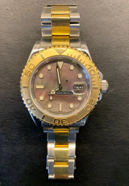 Excellent Replica Rolex Yacht-master 40 16623 Caliber 3135 Automatic Movement 40mm Gold/steel Case Mens/unisex Watch