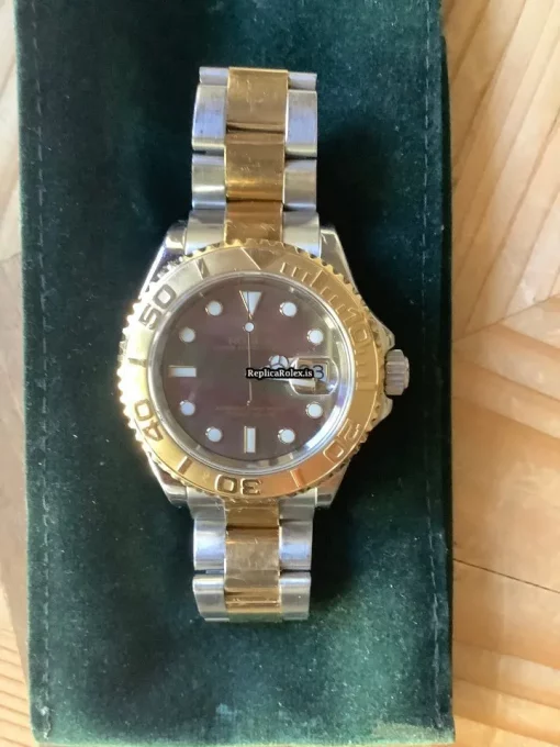 Excellent Replica Rolex Yacht-master 40 16623 Caliber 3135 Automatic Movement 40mm Gold/steel Case Mens/unisex Watch - Image 6