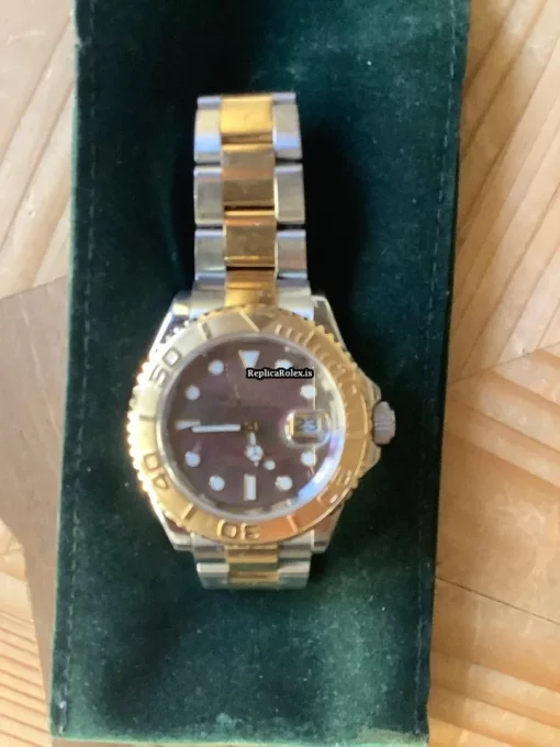 Excellent Replica Rolex Yacht-master 40 16623 Caliber 3135 Automatic Movement 40mm Gold/steel Case Mens/unisex Watch - Image 7