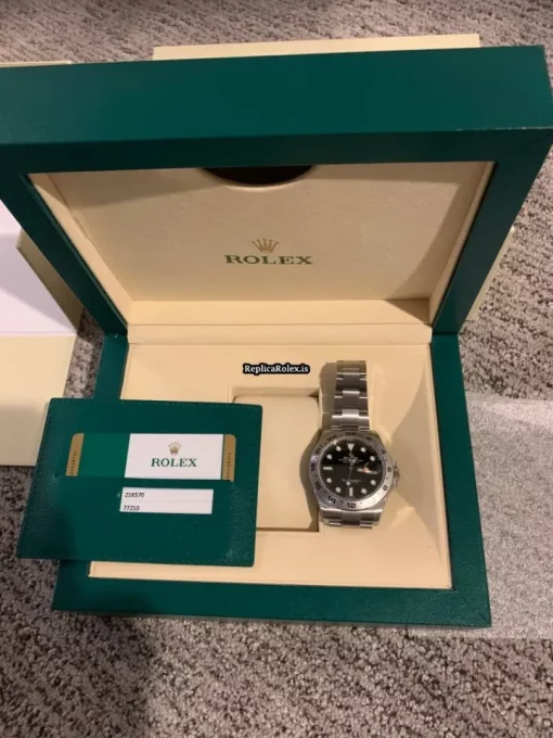 Fantastic Replica Rolex Explorer II 216570 Caliber 3187 Automatic Movement 42mm Steel Case Mens/unisex Watch - Image 2