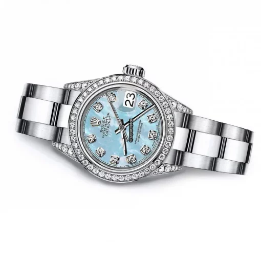 Nice Copy Rolex Lady-datejust 68274 Automatic Movement 31mm Steel Case Womens Watch - Image 3