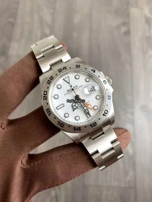 Fine Replica Rolex Explorer II 216570 Caliber 3187 Automatic Movement 42mm Steel Case Mens/unisex Watch