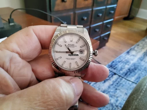 Lovely Replica Rolex Datejust 126334 Caliber 3235 Automatic Movement 41mm Steel Case Mens/unisex Watch - Image 6