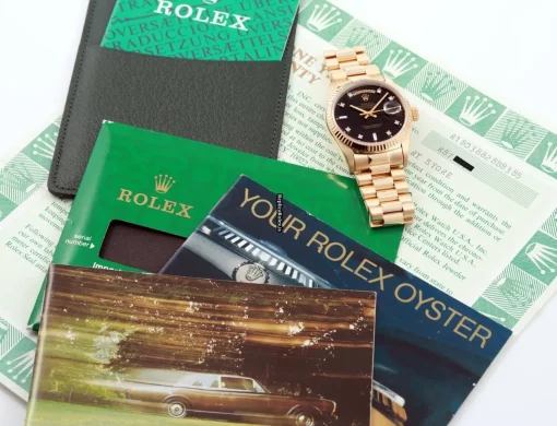 Luxury Imitation Rolex Day-date 36 18038 Caliber 3055 Automatic Movement 36mm Yellow Gold Case Mens/unisex Watch - Image 3