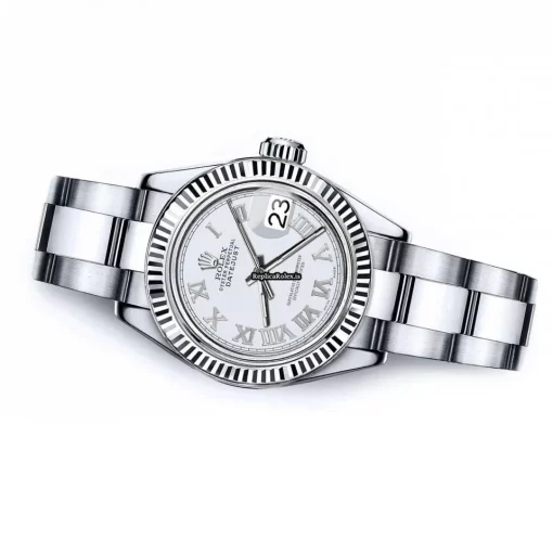 Best Fake Rolex Lady-datejust 68274 Automatic Movement 26mm Steel Case Womens Watch - Image 2