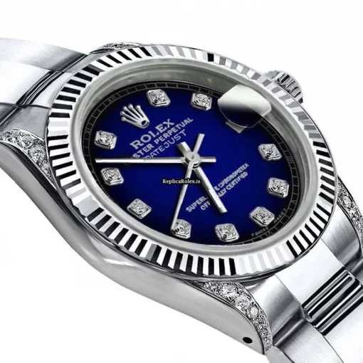 Nice Replica Rolex Lady-datejust 68274 Automatic Movement 31mm Steel Case Womens Watch - Image 2
