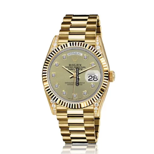 High-end Fakes Rolex Day-date 36 18038 Automatic Movement Mens/unisex Watch - Image 2
