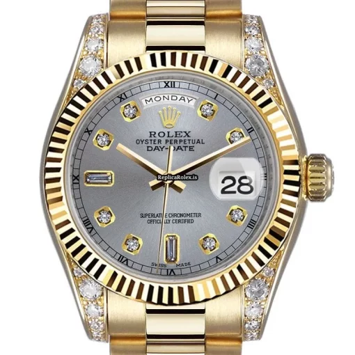 Trustworthy Knockoff Rolex Day-date 36 18038 Automatic Movement Mens/unisex Watch