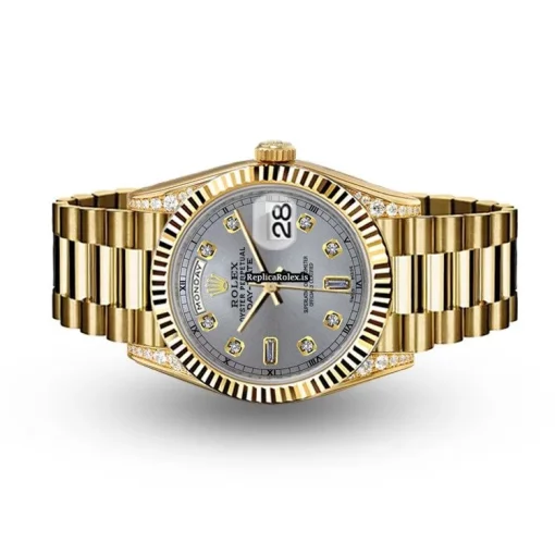 Trustworthy Knockoff Rolex Day-date 36 18038 Automatic Movement Mens/unisex Watch - Image 5