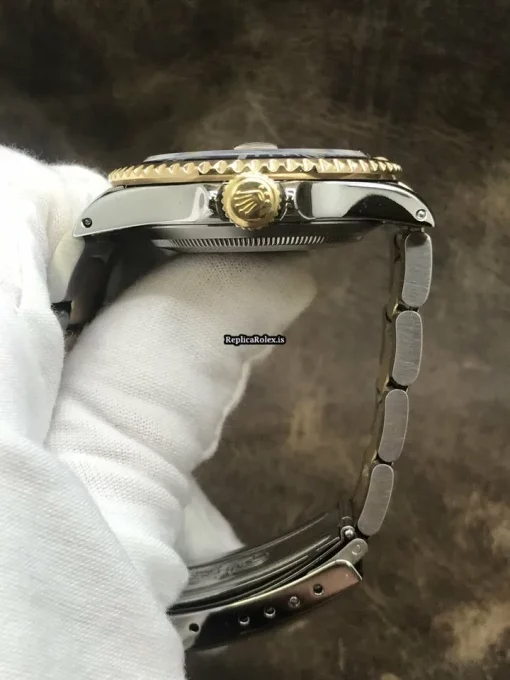 Good Fake Rolex Submariner Date 16613 Caliber 3135 Automatic Movement 40mm Steel Case Watch - Image 5