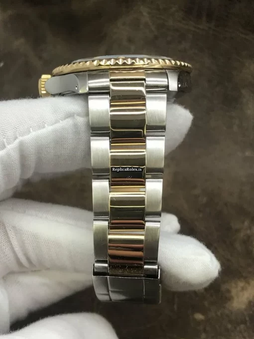 Good Fake Rolex Submariner Date 16613 Caliber 3135 Automatic Movement 40mm Steel Case Watch - Image 6