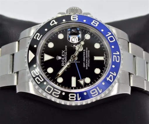 Cool Replica Rolex Gmt-master II 116710 Caliber 3185 Automatic Movement 40mm Steel Case Watch - Image 4