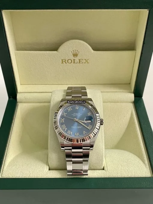 Quality Replica Rolex Datejust II 116334 Automatic Movement 41mm Steel Case Mens/unisex Watch - Image 4