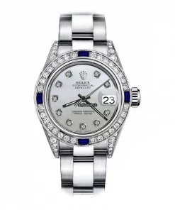 Mind-boggling Fake Rolex Oyster Perpetual Lady Date 69160 Automatic Movement 26mm Steel Case Womens Watch
