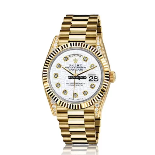 Cheap Fake Rolex Day-date 36 18038 Automatic Movement Mens/unisex Watch - Image 2