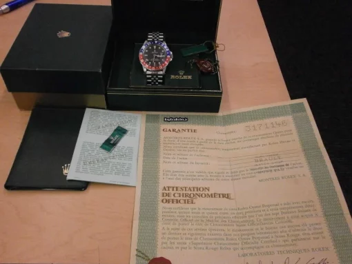 Ideal Fake Rolex Gmt-master 1675 Automatic Movement 40mm Steel Case Watch - Image 2