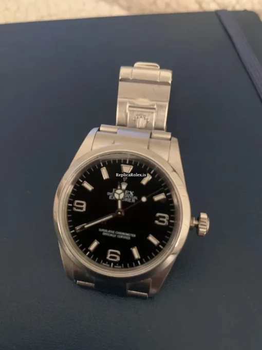 Marvellous Replica Rolex Explorer 114270 Caliber 3130 Automatic Movement 36mm Steel Case Mens/unisex Watch - Image 9