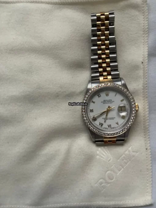 Excellent Fakes Rolex Datejust 116233 Caliber 3135 Automatic Movement 36mm Gold/steel Case Mens/unisex Watch - Image 2