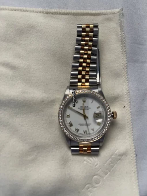 Excellent Fakes Rolex Datejust 116233 Caliber 3135 Automatic Movement 36mm Gold/steel Case Mens/unisex Watch - Image 7