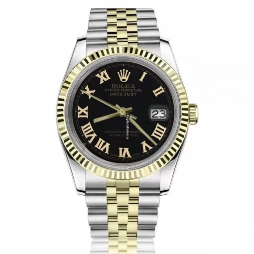 Great Replica Rolex Lady-datejust 69173 Automatic Movement 26mm Gold/steel Case Womens Watch