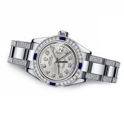 Excellent Replica Rolex Lady-datejust 68274 Automatic Movement 31mm Steel Case Womens Watch - Image 2