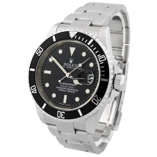 Quality Replica Rolex Submariner Date 16610 Caliber 3135 Automatic Movement 40mm Steel Case Mens/unisex Watch - Image 2