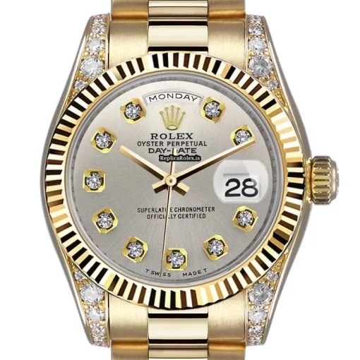 Lovely Replica Rolex Day-date 36 18038 Automatic Movement Mens/unisex Watch