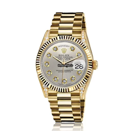 Lovely Replica Rolex Day-date 36 18038 Automatic Movement Mens/unisex Watch - Image 2