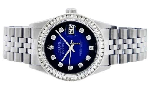 Fabulous Fake Rolex Datejust Caliber 3035 Automatic Movement 36mm Steel Case Mens/unisex Watch - Image 3