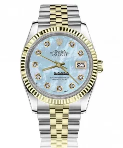 Trustworthy Replica Rolex Lady-datejust 69173 Automatic Movement 26mm Gold/steel Case Womens Watch