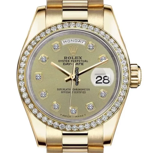 Cheap Replica Rolex Day-date 36 18038 Automatic Movement Mens/unisex Watch