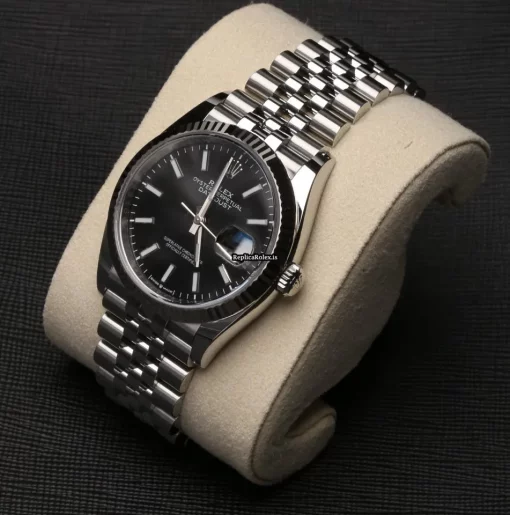 Stylish Imitation Rolex Datejust 126234-0015 Automatic Movement 36mm White Gold Case Mens/unisex Watch - Image 2