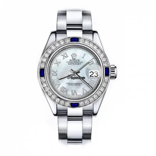 Offering Imitation Rolex Oyster Perpetual Lady Date 69160 Automatic Movement 26mm Steel Case Womens Watch