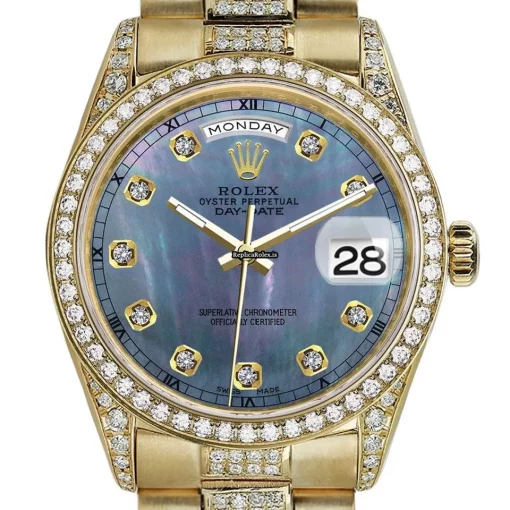 Swiss Replica Rolex Day-date 36 18038 Automatic Movement Mens/unisex Watch