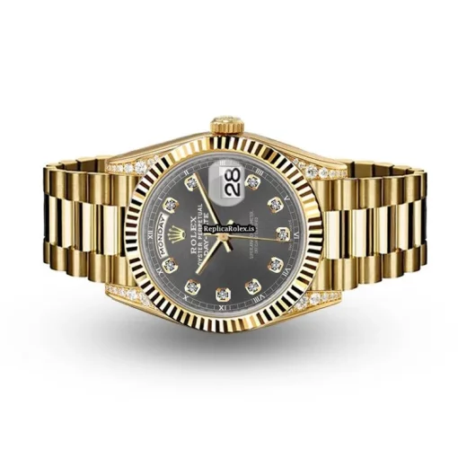 Fabulous Fake Rolex Day-date 36 18038 Automatic Movement Mens/unisex Watch - Image 5
