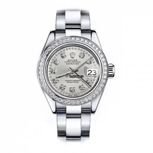 Design Replica Rolex Oyster Perpetual Lady Date 69160 Automatic Movement 26mm Steel Case Womens Watch