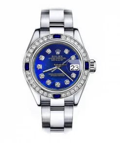 Pleasing Copies Rolex Oyster Perpetual Lady Date 69160 Automatic Movement 26mm Steel Case Womens Watch