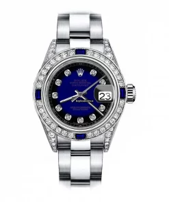 Special Replica Rolex Oyster Perpetual Lady Date 69160 Automatic Movement 26mm Steel Case Womens Watch