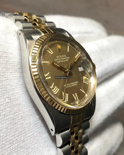 Luxury Imitation Rolex Datejust 16013 Automatic Movement 36mm Steel Case Mens/unisex Watch - Image 5