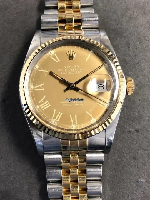 Luxury Imitation Rolex Datejust 16013 Automatic Movement 36mm Steel Case Mens/unisex Watch - Image 6