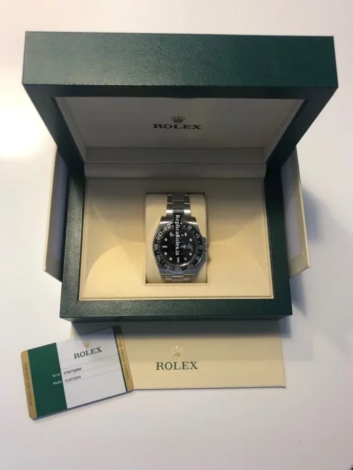 Excellent Replica Rolex Gmt-master II 116710ln Caliber 3186 Automatic Movement 40mm Steel Case Mens/unisex Watch