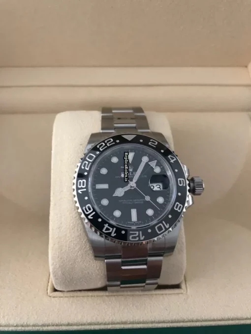 Excellent Replica Rolex Gmt-master II 116710ln Caliber 3186 Automatic Movement 40mm Steel Case Mens/unisex Watch - Image 3